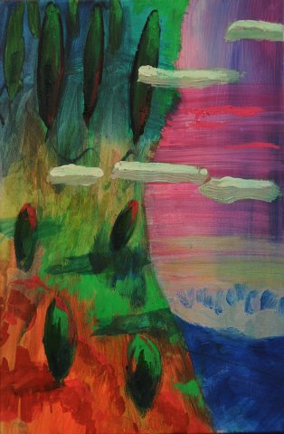2009Obrácená krajina 60x40 akryl